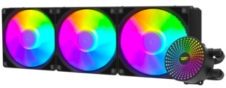 Изображение товара Система охлаждения DarkFlash Radiant DC 360 черная