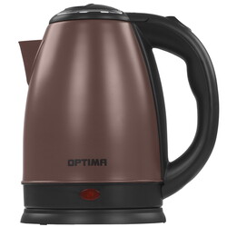 Изображение товара Электрочайник OPTIMA EK-1808SS коричневый