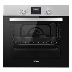 Изображение товара Электрический духовой шкаф Simfer B6EM59070 серебристый