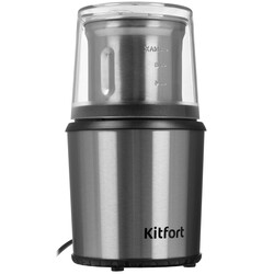 Изображение товара Кофемолка электрическая Kitfort КТ-757 серебристый