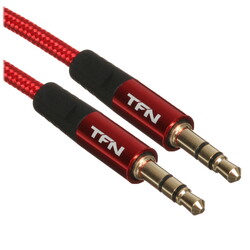 Изображение товара Кабель   TFN jack 3.5 мм - jack 3.5 мм красный