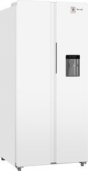 Изображение товара Холодильник Side by Side   Weissgauff WSBS 600 W NoFrost Inverter Water Dispenser белый