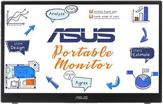 Изображение товара 14" Монитор ASUS ZenScreen Ink MB14AHD черный