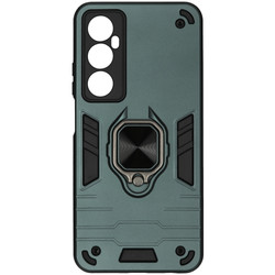 Изображение товара Накладка  DF Armor Case для realme C65 зеленый/черный