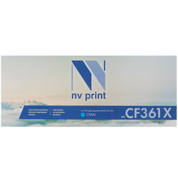Изображение товара Картридж лазерный NV Print CF361X голубой