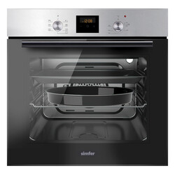 Изображение товара Электрический духовой шкаф Simfer B6EM56070 серебристый