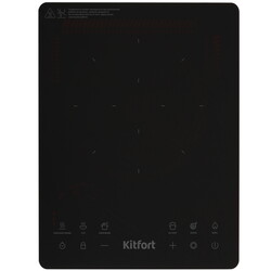 Изображение товара Плита компактная электрическая Kitfort КТ-140 серебристый