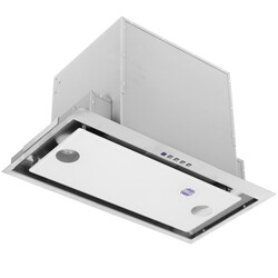 Изображение товара Вытяжка полновстраиваемая Akpo WK-6 Neva glass серебристый/белый