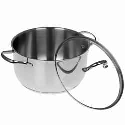 Изображение товара Кастрюля Aceline Crystal A3CA451 4.5 л 22 см серебристый