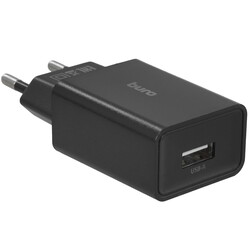 Изображение товара Сетевое зарядное устройство Buro BUWA1 черный