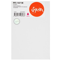 Изображение товара Картридж Sakura 6707B001 (PFI-107 M) пурпурный