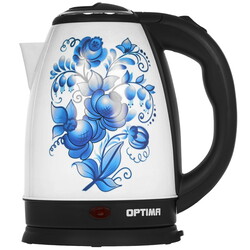 Изображение товара Электрочайник OPTIMA EK-1801GZ белый