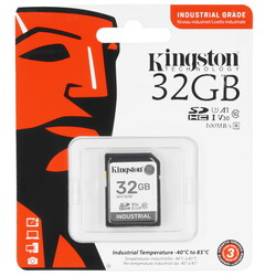 Изображение товара Карта памяти Kingston Industrial SDHC 32 ГБ [SDIT/32GB]