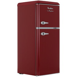 Изображение товара Холодильник компактный   Tesler RT-132 красный
