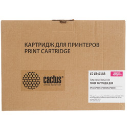 Изображение товара Картридж лазерный Cactus CS-CB403A пурпурный