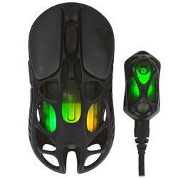 Изображение товара Мышь беспроводная/проводная GRAVASTAR Mercury X Pro Galaxy Black [80004565] черный