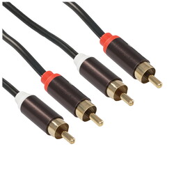 Изображение товара Кабель   Telecom 2RCA - 2RCA черный