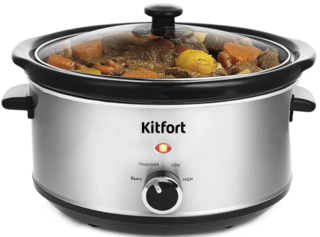 Изображение товара Медленноварка Kitfort КТ-207 серебристый