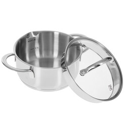 Изображение товара Кастрюля Taller Авелина TR-17251 1.4 л 16 см серебристый