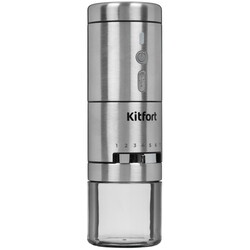 Изображение товара Кофемолка электрическая Kitfort KT-7537 серебристый