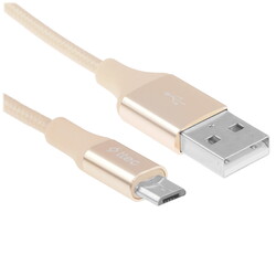 Изображение товара Кабель круглый TTEC micro USB - USB 2.0 Type-A золотистый 0.3 м