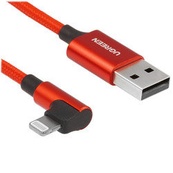 Изображение товара Кабель Ugreen Lightning 8-pin - USB Type-A красный 1 м