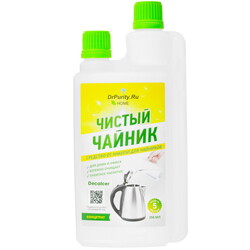 Изображение товара Жидкость для удаления накипи Dr.Purity чистый чайник