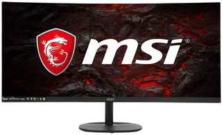 Изображение товара 34" Монитор MSI PRO MP341CQ черный