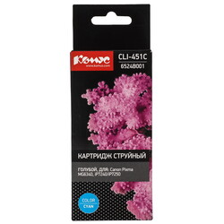 Изображение товара Картридж Комус CLI-451C (6524B001) голубой
