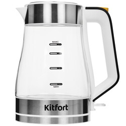 Изображение товара Электрочайник Kitfort КТ-6626 серебристый