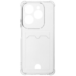 Изображение товара Накладка  DF Card Case для Tecno SPARK 20 Pro прозрачный