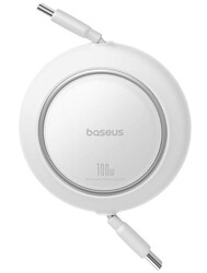 Изображение товара Кабель автосмотка Baseus USB Type-C - USB Type-C белый 1.5 м