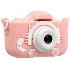 Изображение товара Компактный фотоаппарат DEXP Kid's Cam Cat розовый