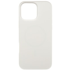 Изображение товара Накладка  Aceline Liquid Silicone Magnet для Apple iPhone 16 Pro Max белый