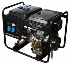 Изображение товара Электрогенератор  дизельный  Hyundai DHY 6500L