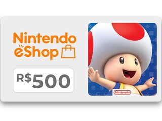 Изображение товара Пополнение баланса сервиса Nintendo eShop  500 BRL
