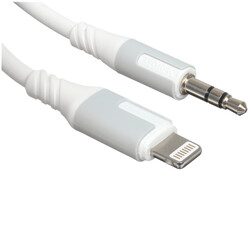 Изображение товара Кабель   Borofone Lightning - jack 3.5 мм белый
