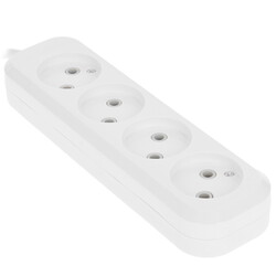 Изображение товара Удлинитель Smartbuy SBE-10-4-02-N белый