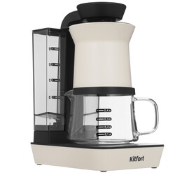 Изображение товара Кофеварка капельная Kitfort КТ-7190 бежевый