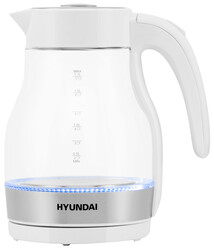 Изображение товара Электрочайник Hyundai HYK-G3802 белый