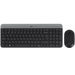 Изображение товара Клавиатура+мышь беспроводная   Logitech Slim Wireless Desktop MK470 черный