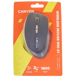 Изображение товара Мышь беспроводная CANYON MW-21 BlueLED [MW-21] синий
