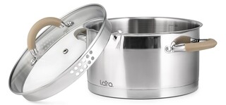 Изображение товара Кастрюля Lara Берлин LR02-341 2.4 л 18 см серебристый