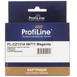 Изображение товара Картридж ProfiLine PL-CZ131A (№711) пурпурный