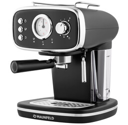 Изображение товара Кофеварка рожковая MAUNFELD MF-736BK черный