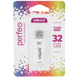 Изображение товара Память USB Flash 32 ГБ Perfeo C06 [PF-C06W032]