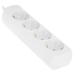 Изображение товара Удлинитель ЭРА U-4e-5m-3x1 белый