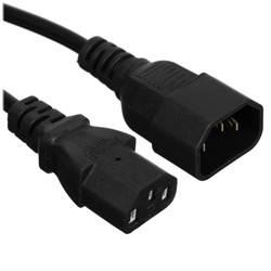 Изображение товара Кабель питания iOpen IEC C13 - IEC C14