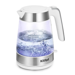 Изображение товара Электрочайник Kitfort КТ-6682 белый