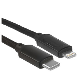 Изображение товара Кабель REXANT Lightning 8-pin - USB Type-C черный 1 м